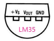 LM35接線說明