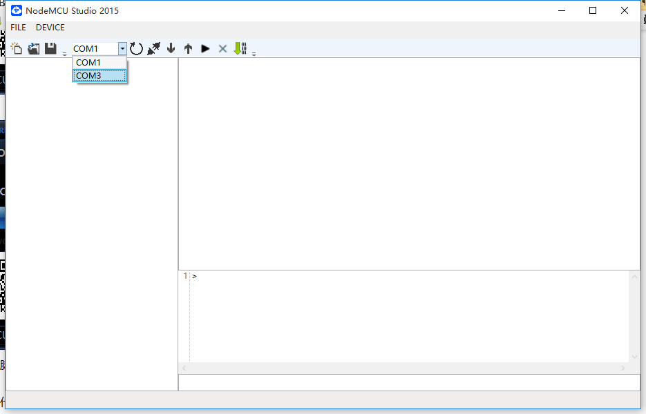 nodemcu studio界面