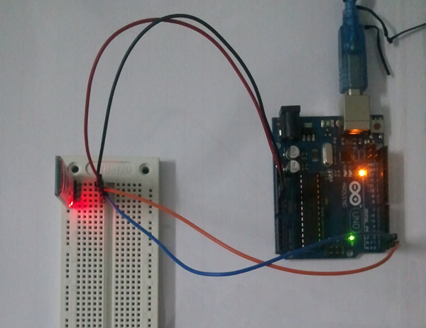 藍牙模塊與Arduino連接圖